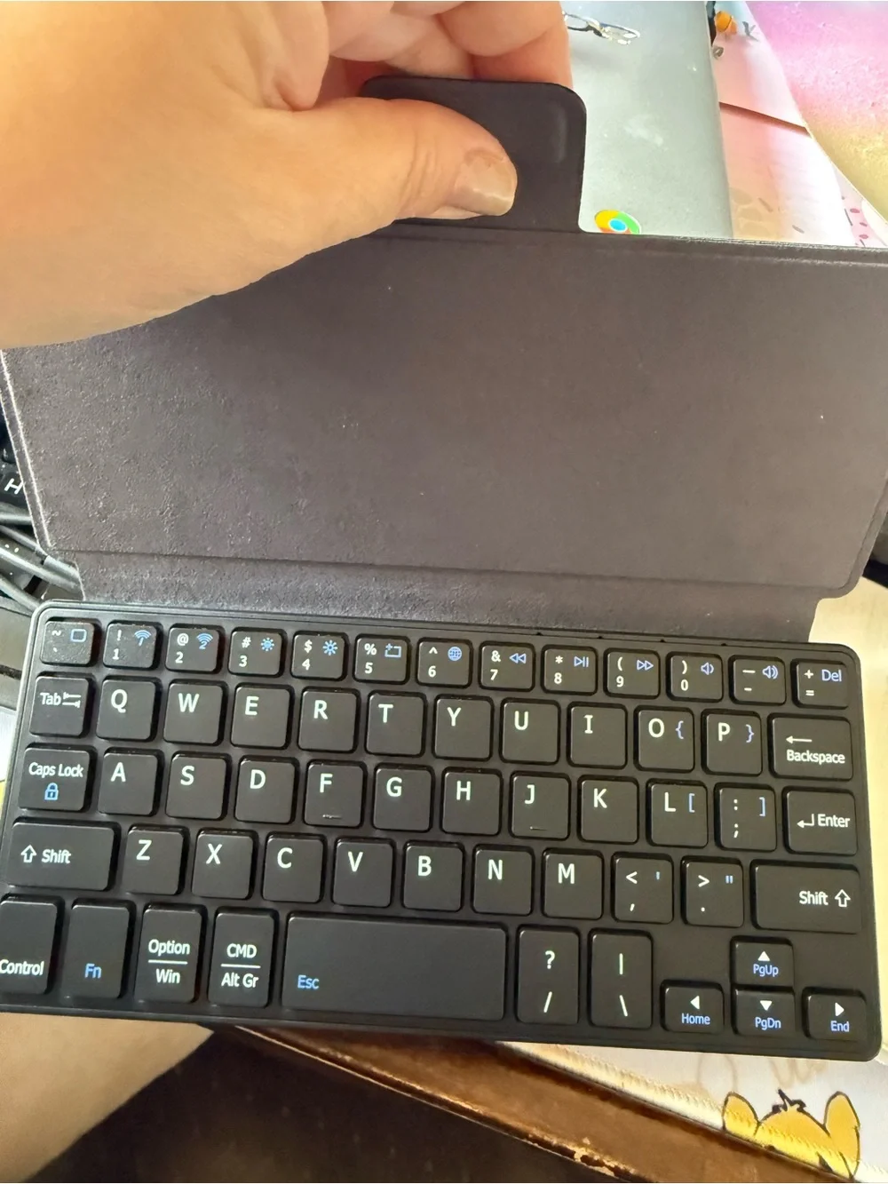 CMARS Mini Bluetooth Keyboard for iPad, Universal Portable Wireless Keyboards w